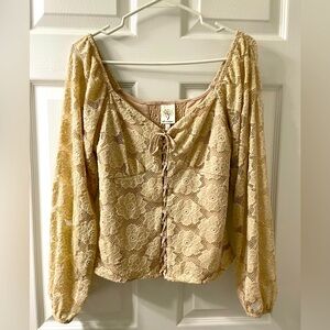 Lrg Self Esteem Lace Top